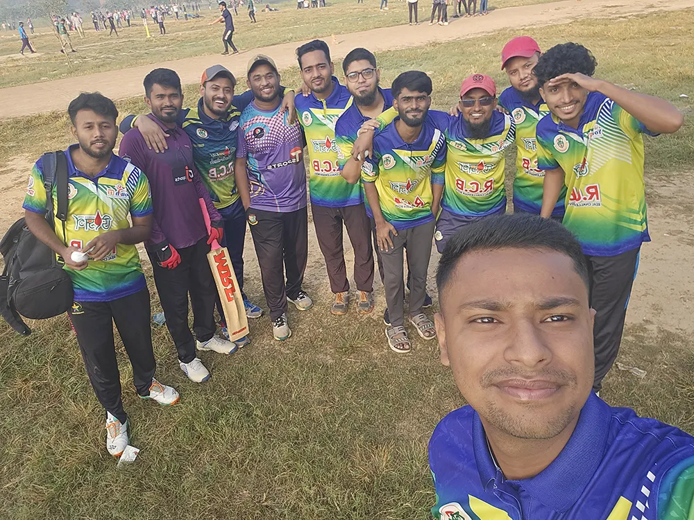 Alhamdulillah, we won today's match easily ❤️❤️❤️🏏